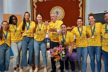 Recepción al Rocasa Gran Canaria por la ULPGC y firma de un convenio de colaboración/TA.